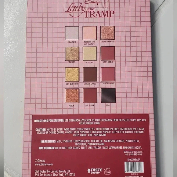 Taste Beauty Lady & The Tramp, Winnie-the-Pooh Eyeshadow - Picture 9 of 9